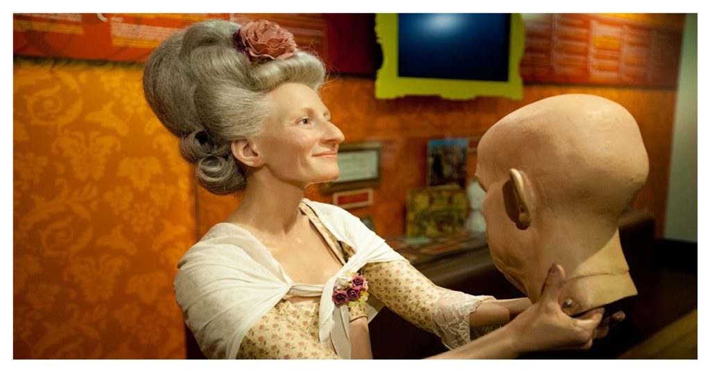 wax sculptor Marie Tussaud