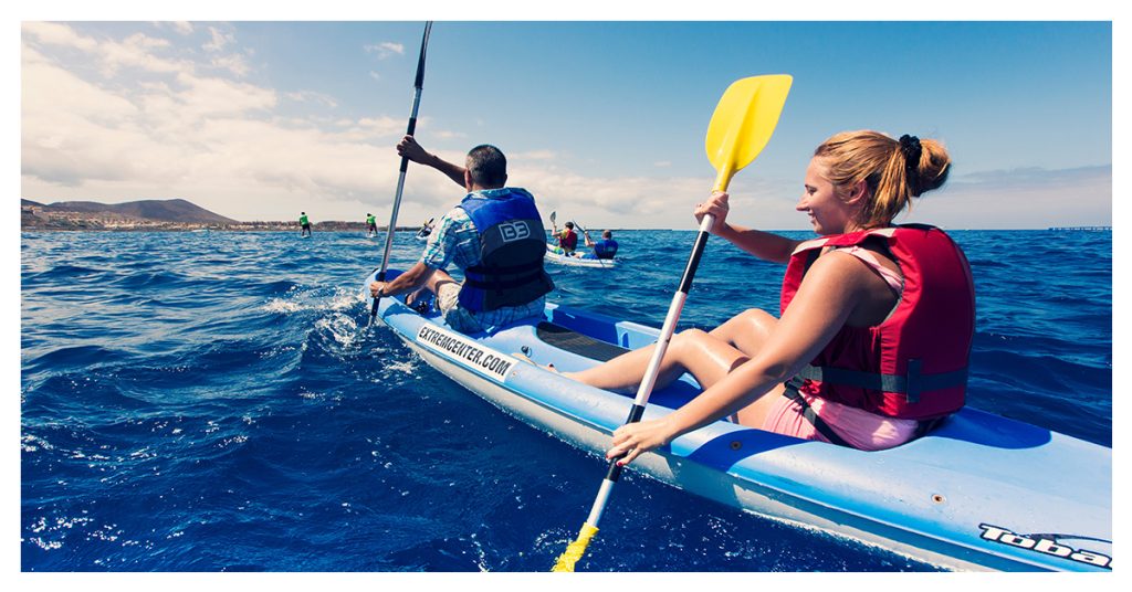 kayaking