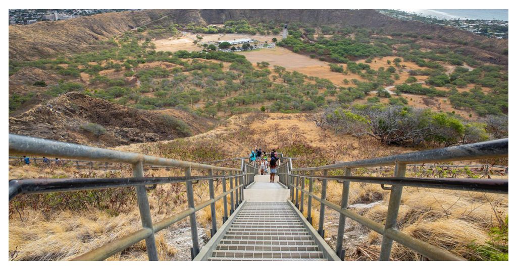 Hike Up Diamond Head