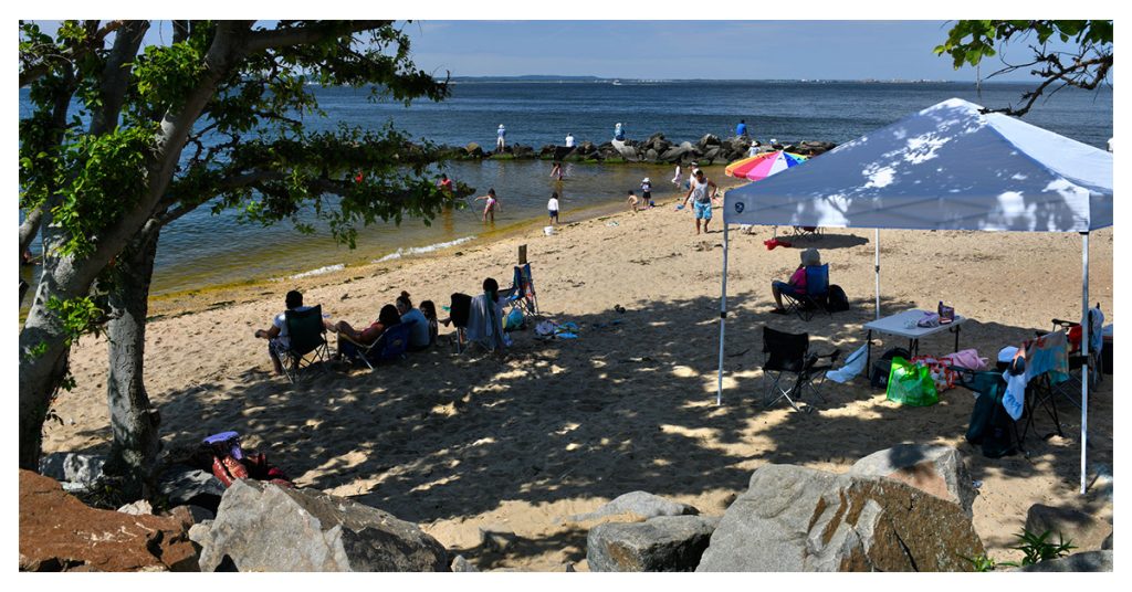 Beach Picnic At Gateway Park