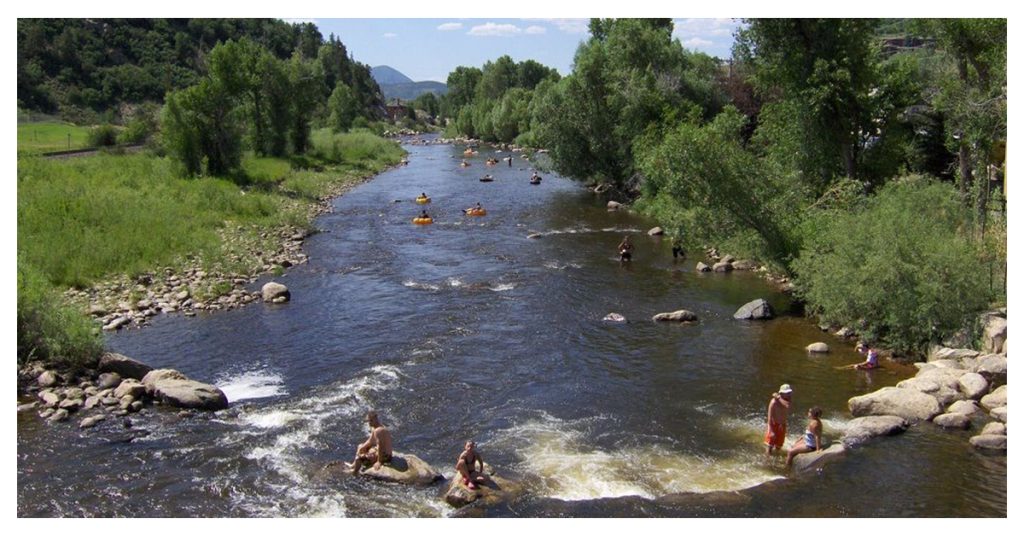 Tubing Down The Colorado River