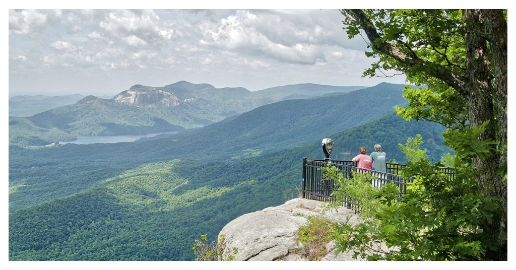 Caesar's Head State Park's overlook
