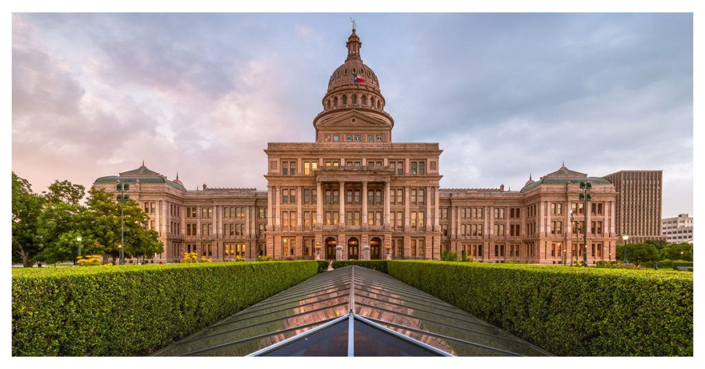 The Texas State Capitol in Austin