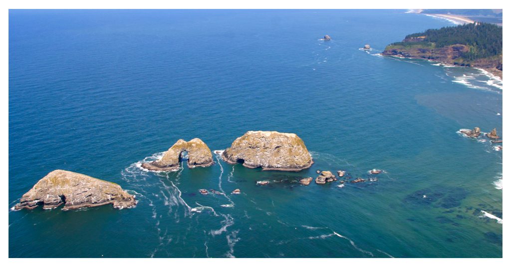 Three Arch Rocks