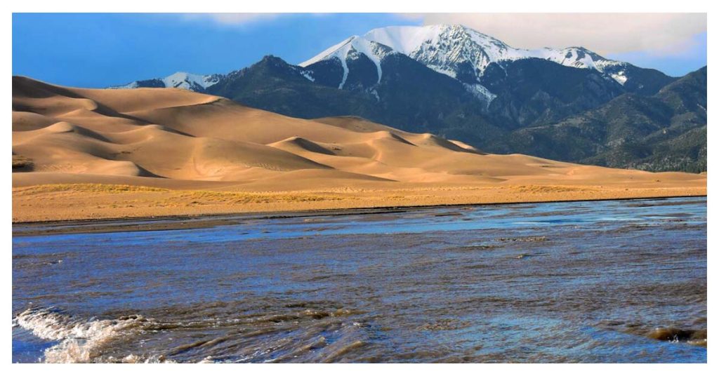 Medano Creek at Great Sand Dunes