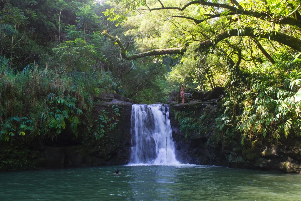 Puohokamoa Falls