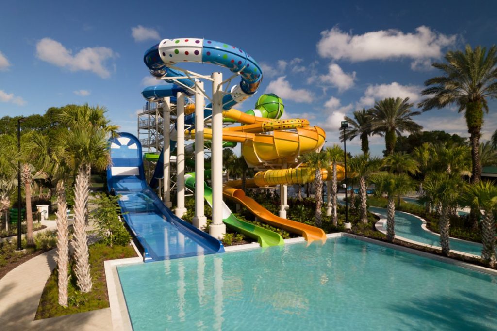 Orlando World Center Marriott – Iconic 90-Foot Waterslide Thrills