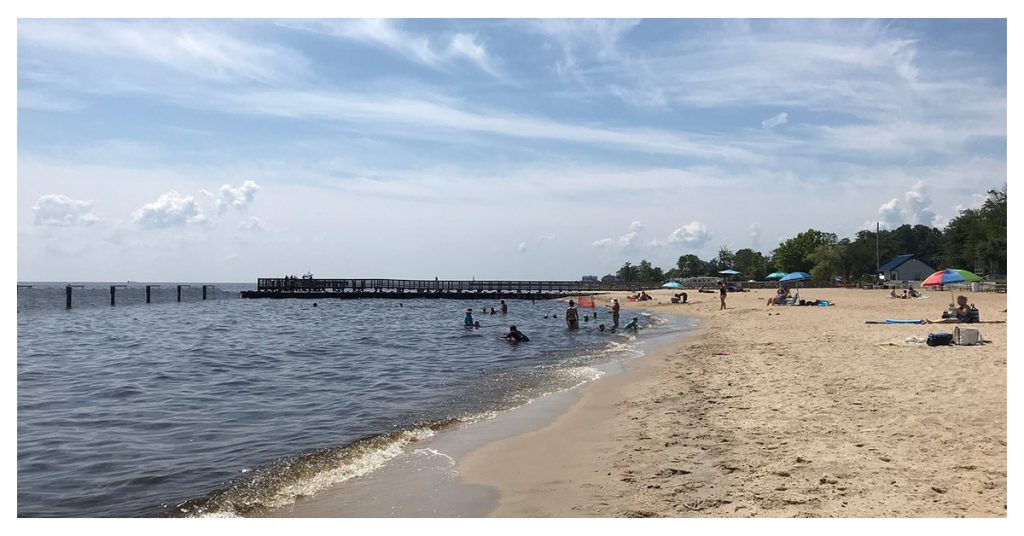Breezy Point Beach