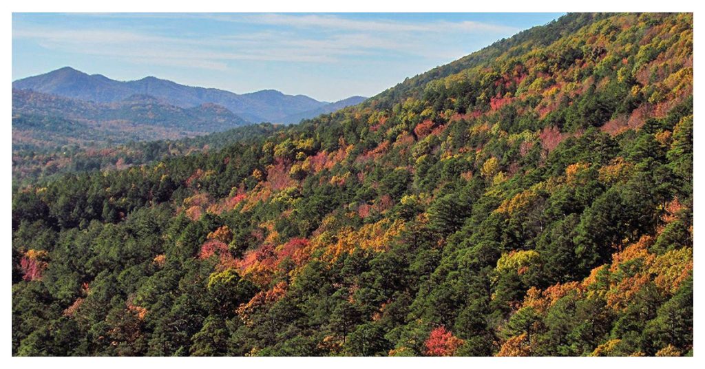The Ozark and Ouachita Mountains