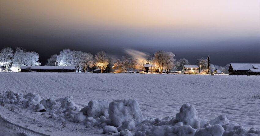 winter places