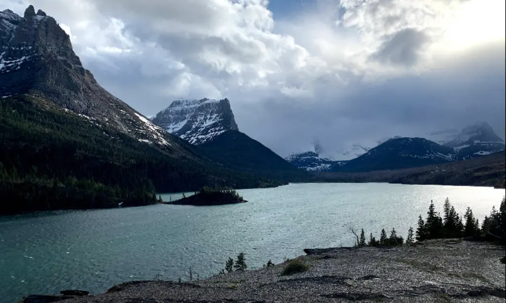 Saint Mary Lake in Montana