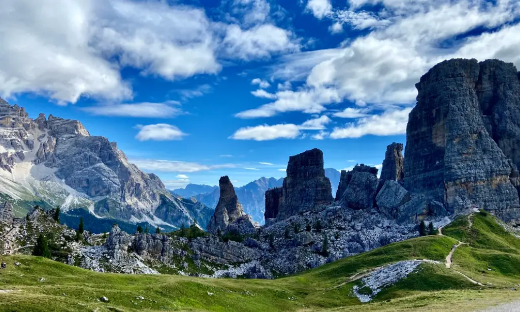 Cinque Torri (Five Towers) in Italy is one of the best places to visit